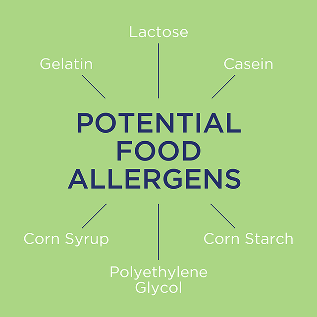 genexa potential food allergens