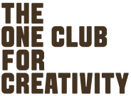 one club for creativity logo brown